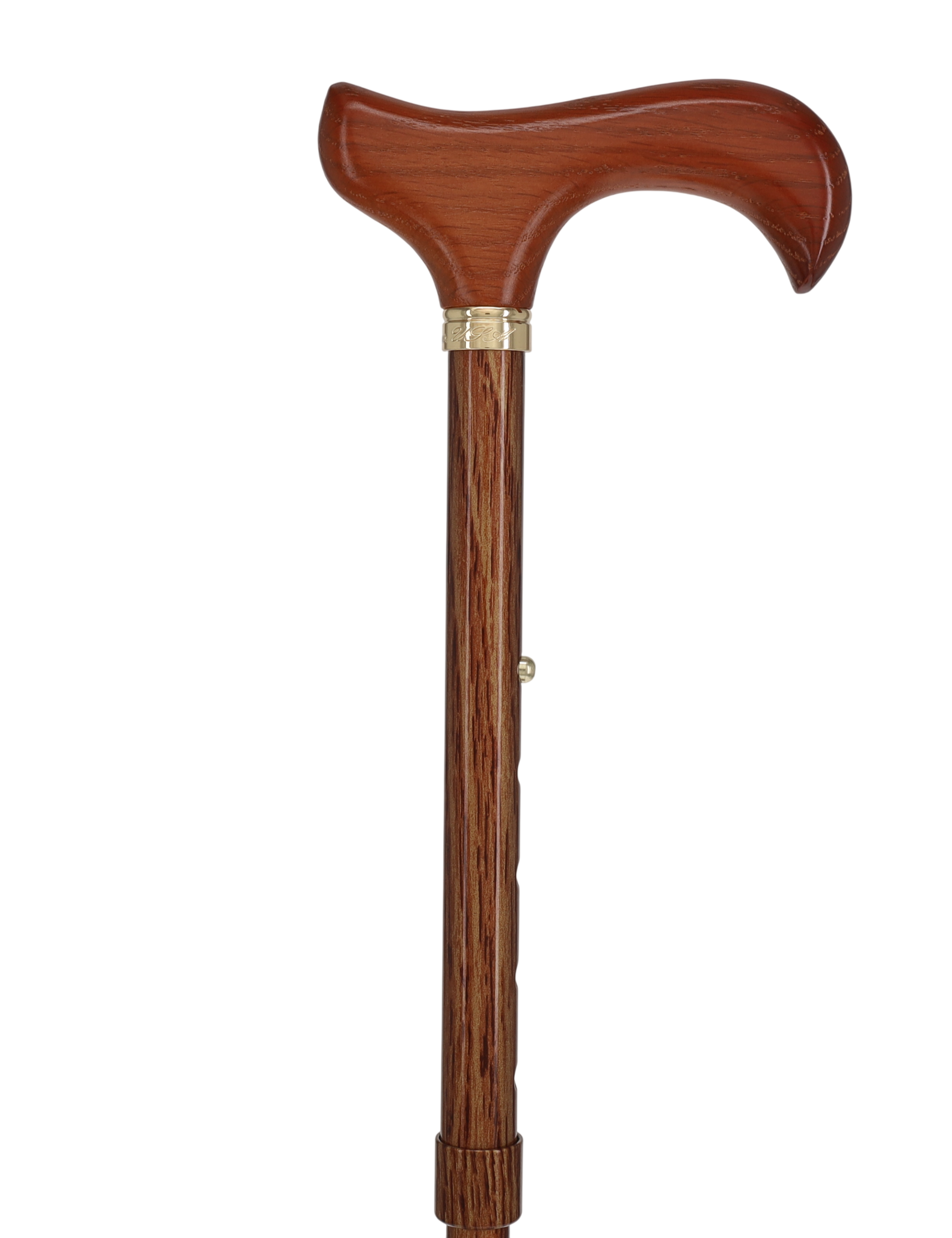 Realistic Wood: Adjustable Cane w/ Wooden Handle