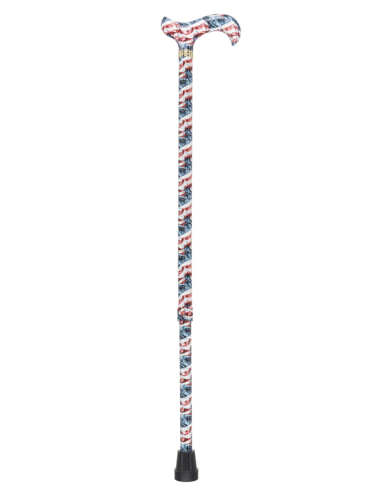 The Americas Designer Cane:  Patterned Derby Handle