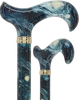 The Stellar Universe Designer Cane:  Patterned Derby Handle