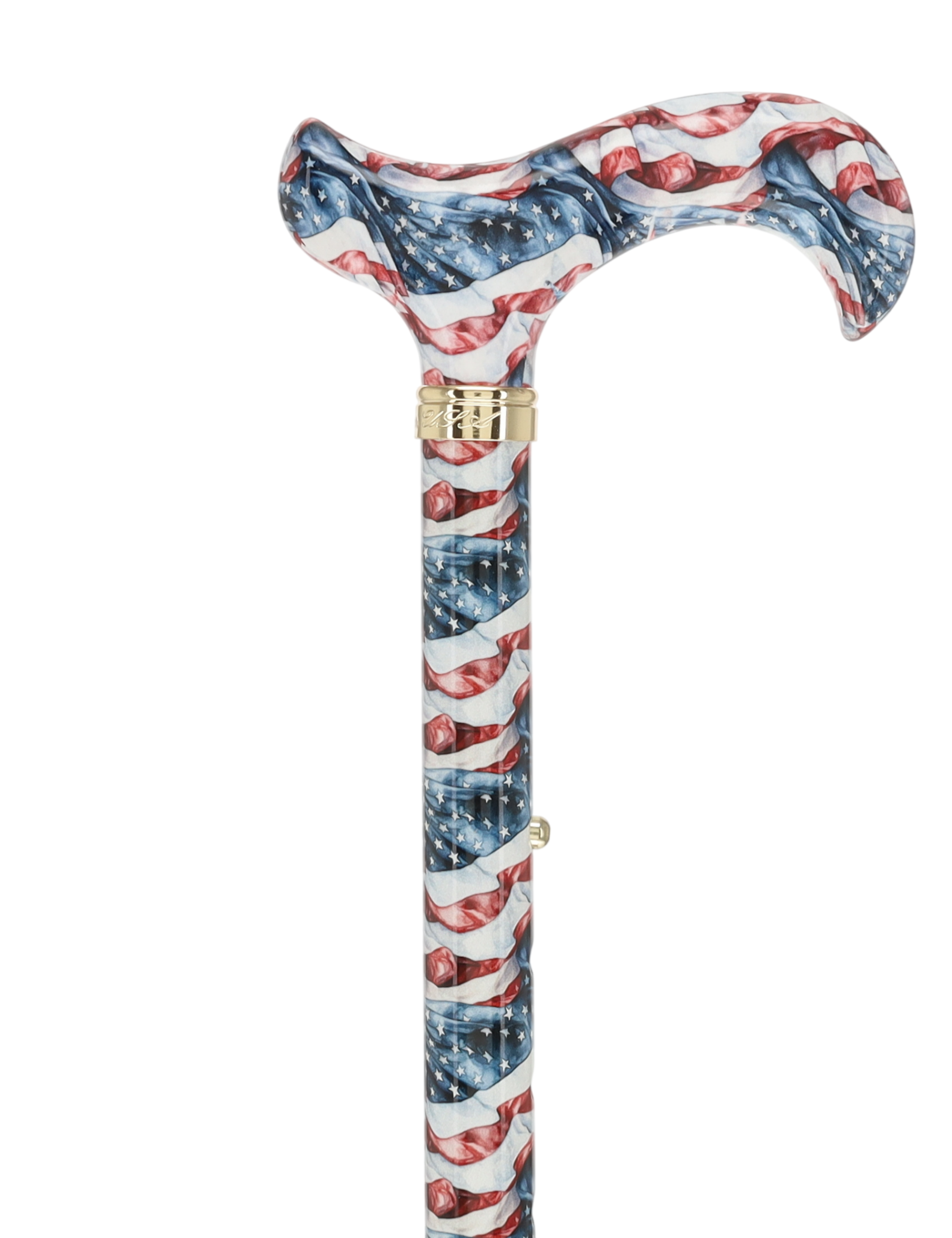 Designer Folding Cane: The America's