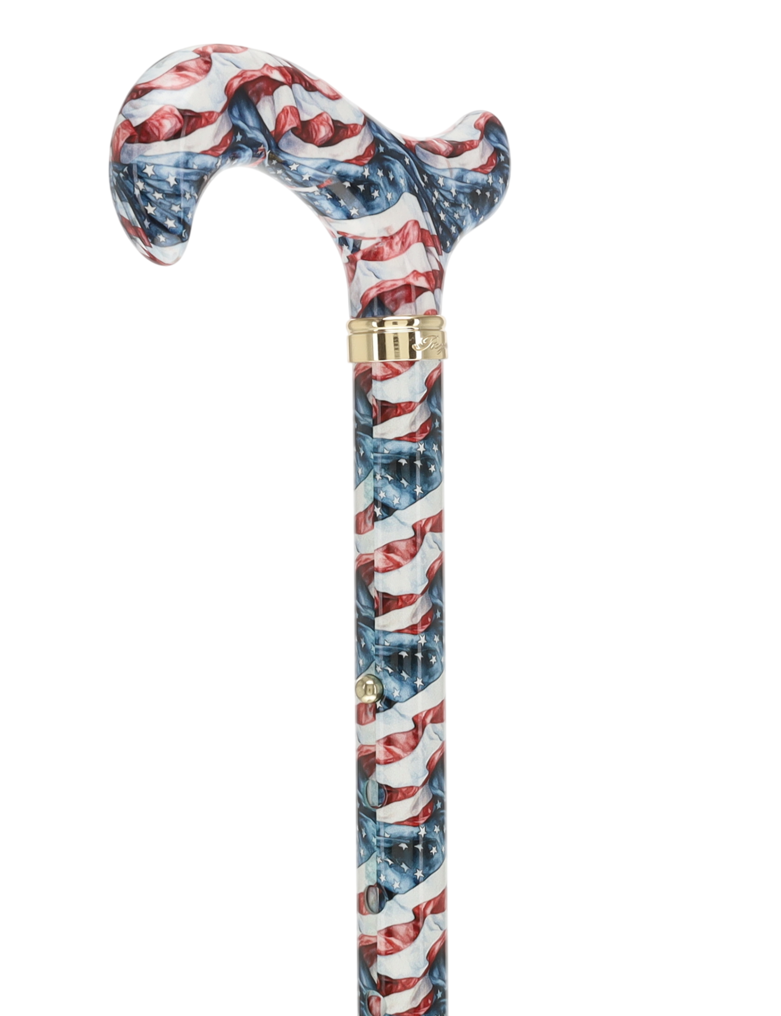Designer Folding Cane: The America's