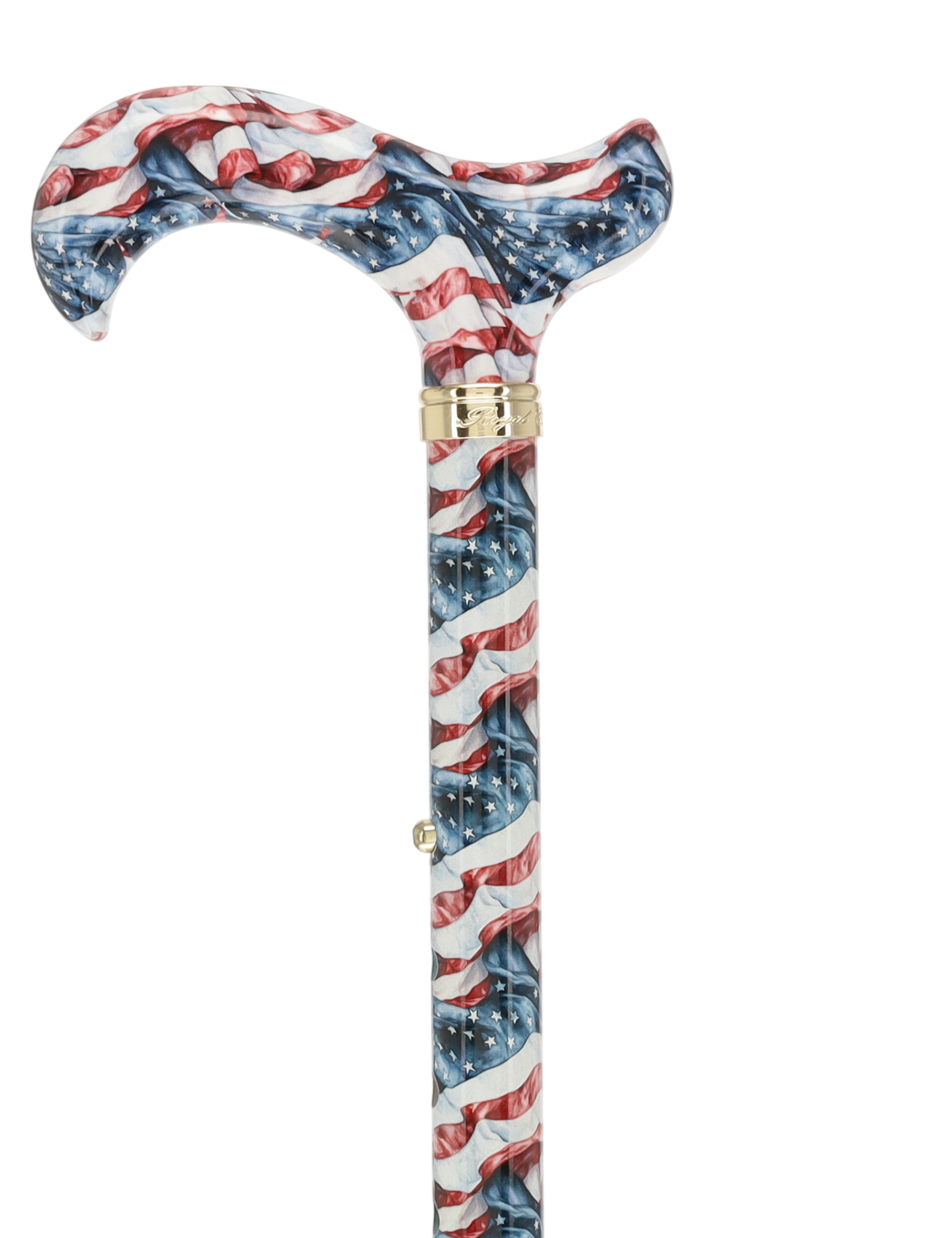 Designer Folding Cane: The America's