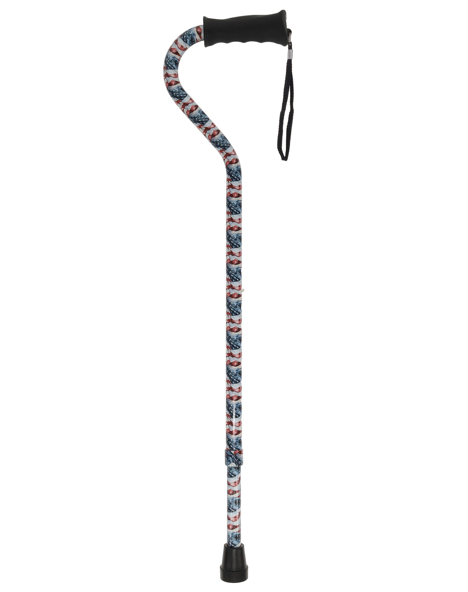 The America's Designer Adjustable Cane: Comfort Grip Offset