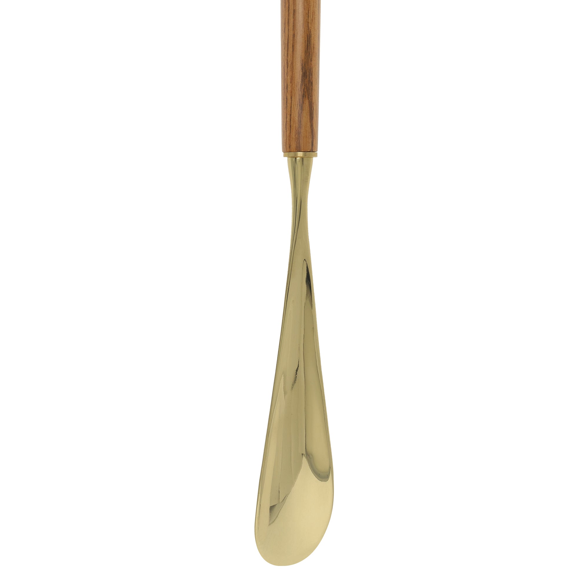 Shoe Horn Elegance: Brass Eagle Head, Durable Ash Wood Handle