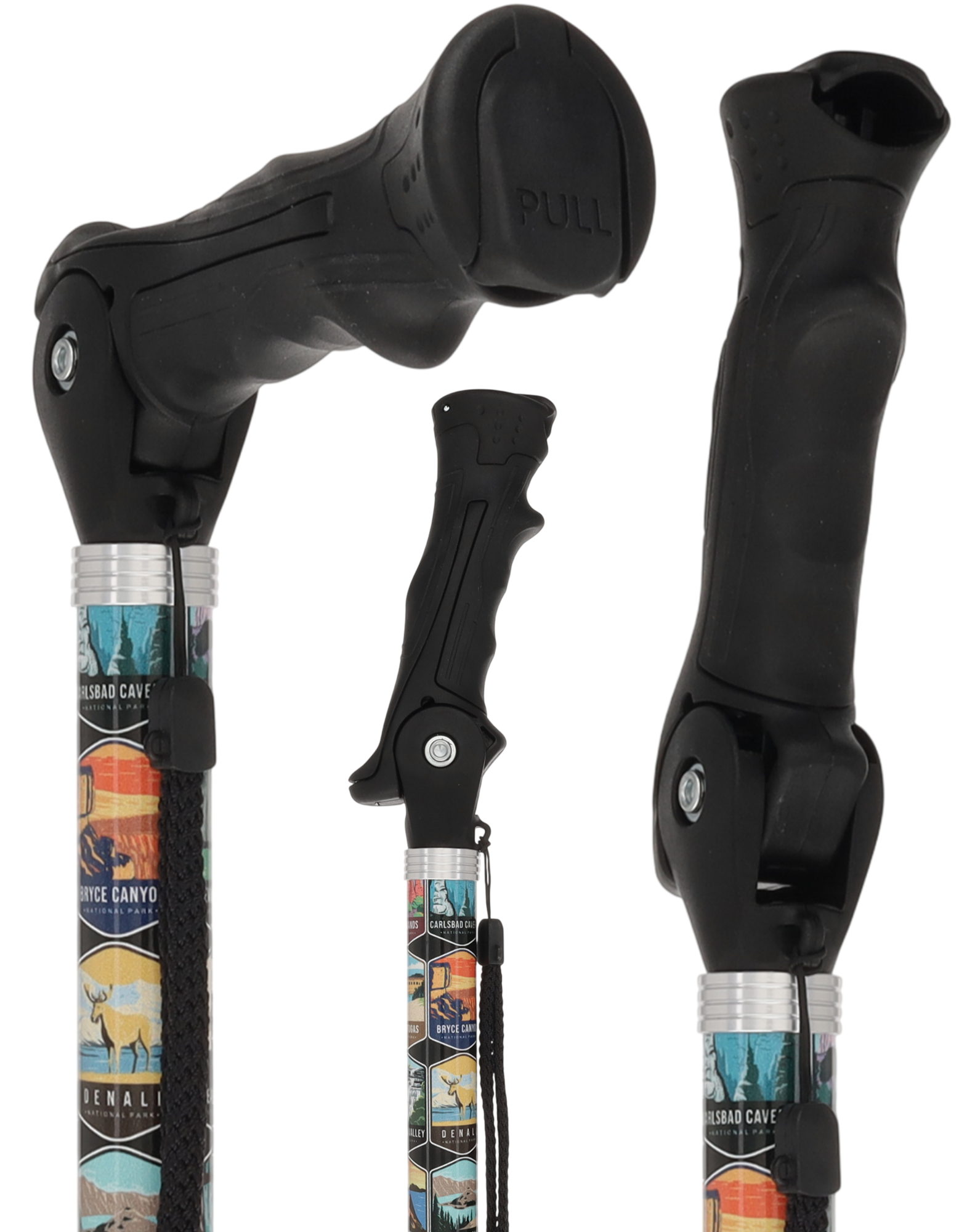 National Park Designer Adjustable Walking Hiking Staff