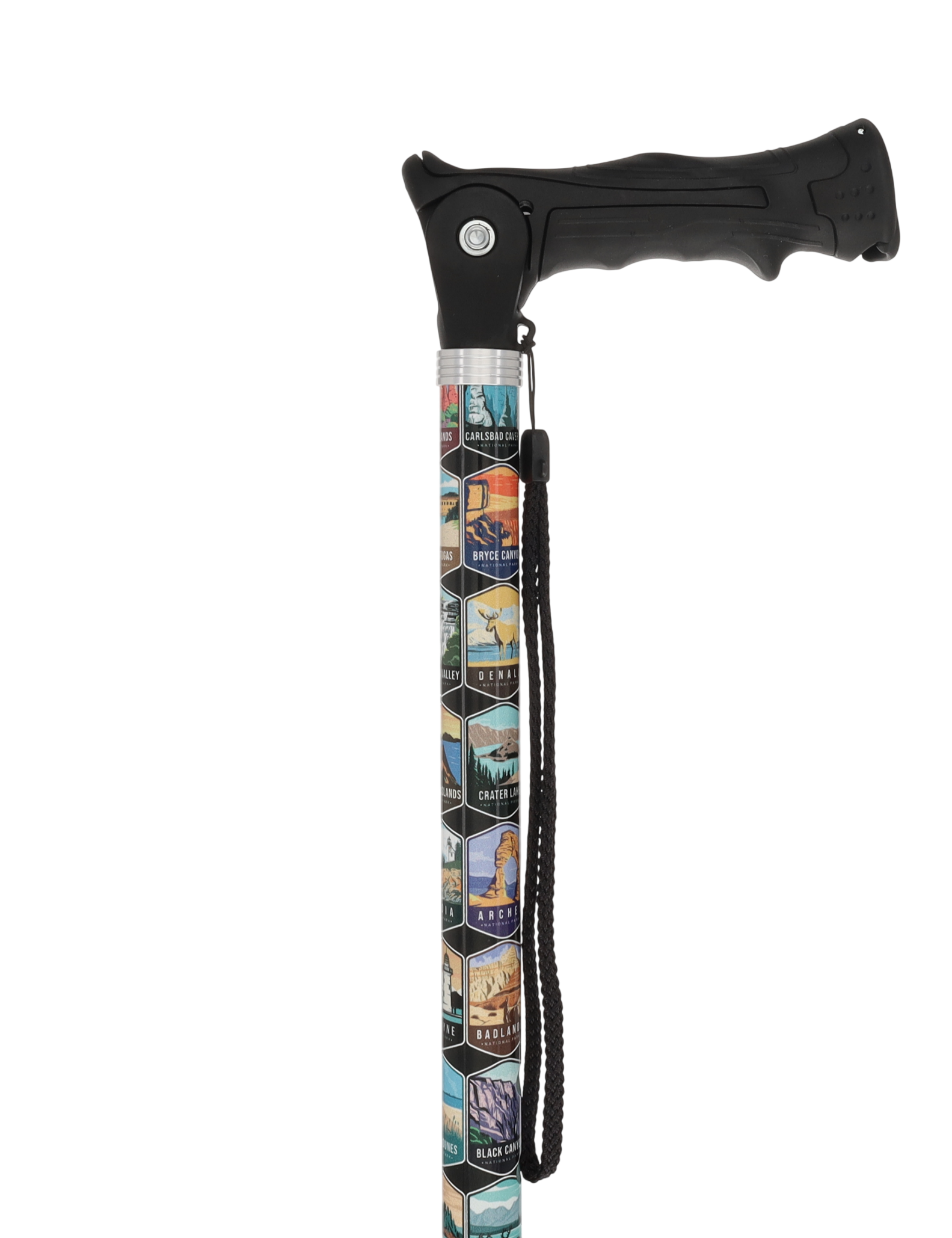 National Park Designer Adjustable Walking Hiking Staff