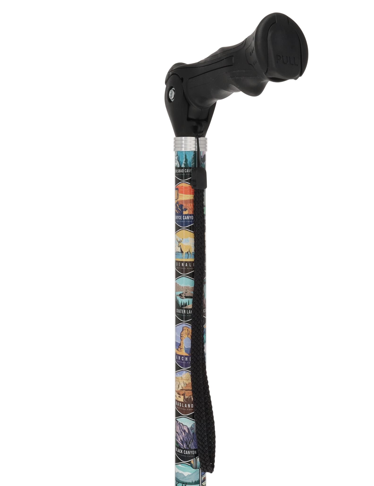 National Park Designer Adjustable Walking Hiking Staff