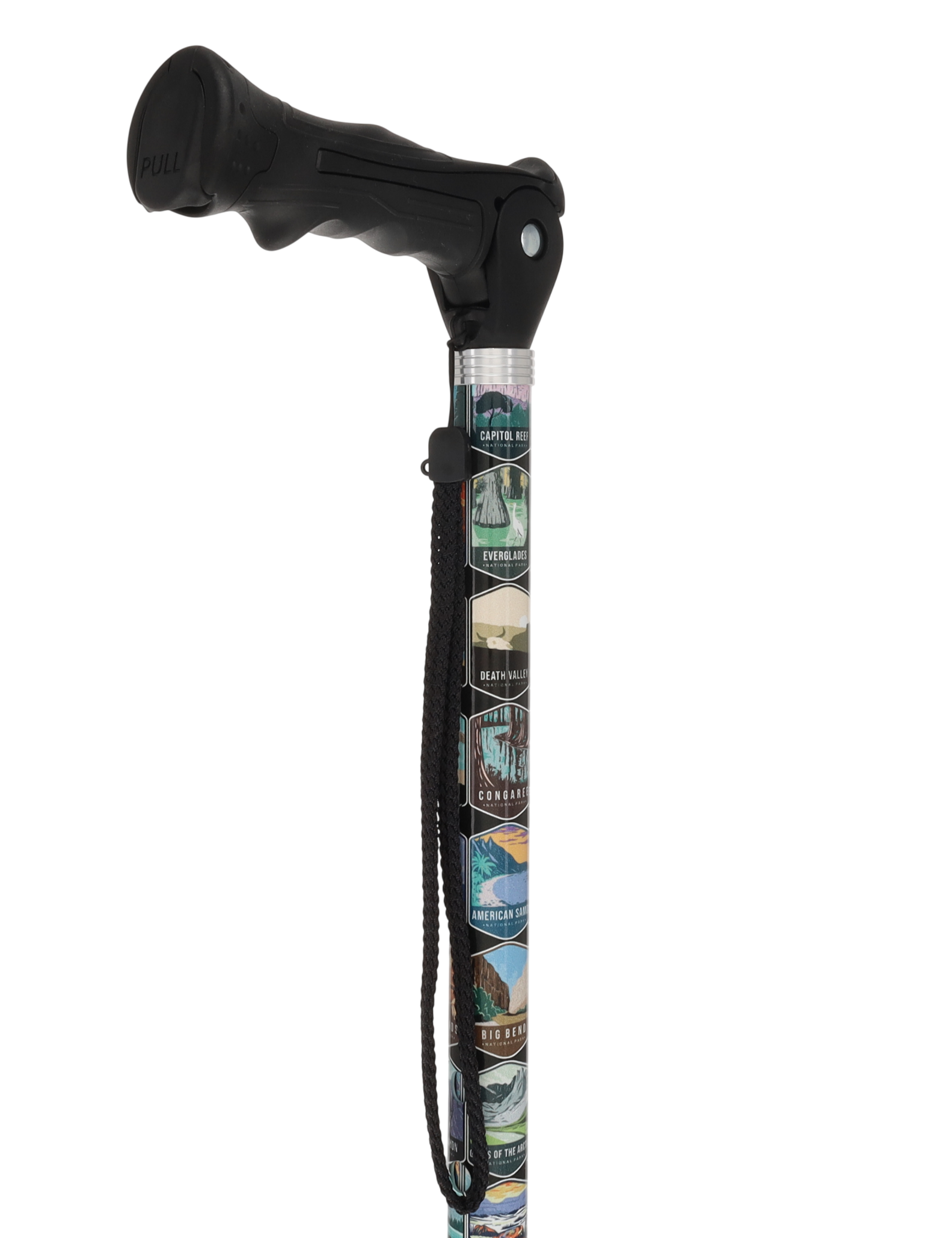 National Park Designer Adjustable Walking Hiking Staff
