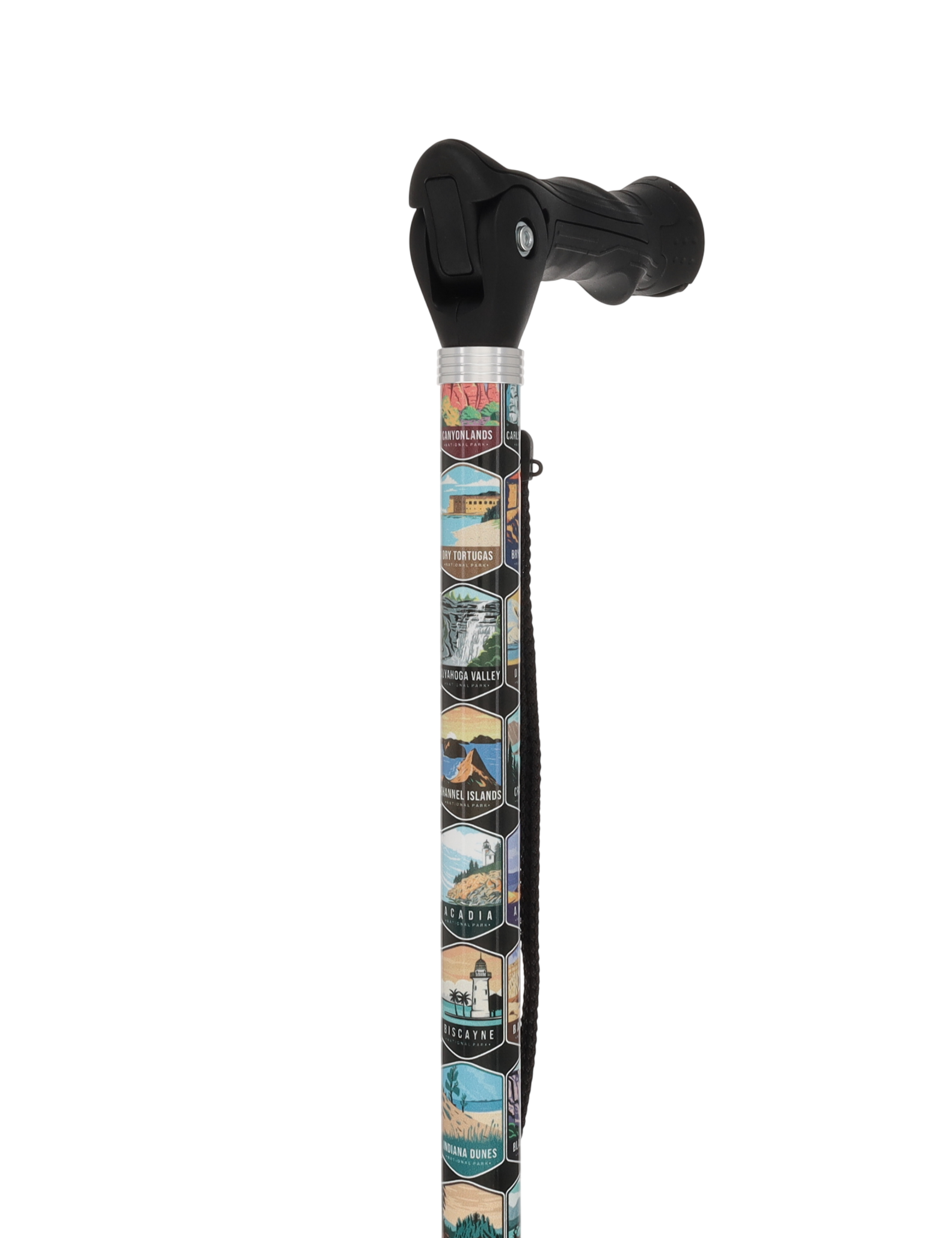 National Park Designer Adjustable Walking Hiking Staff