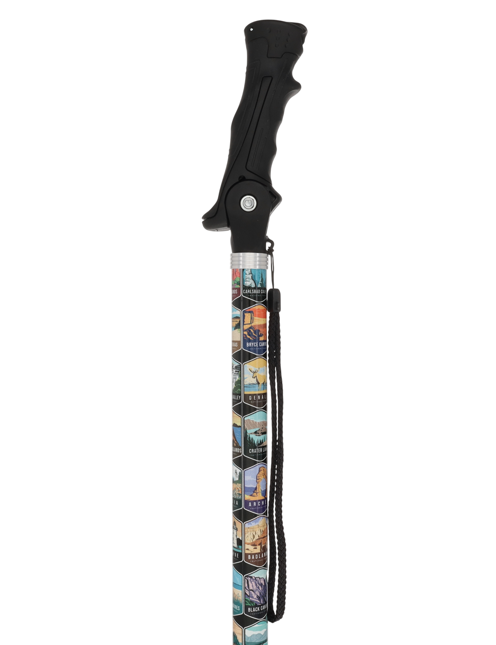 National Park Designer Adjustable Walking Hiking Staff