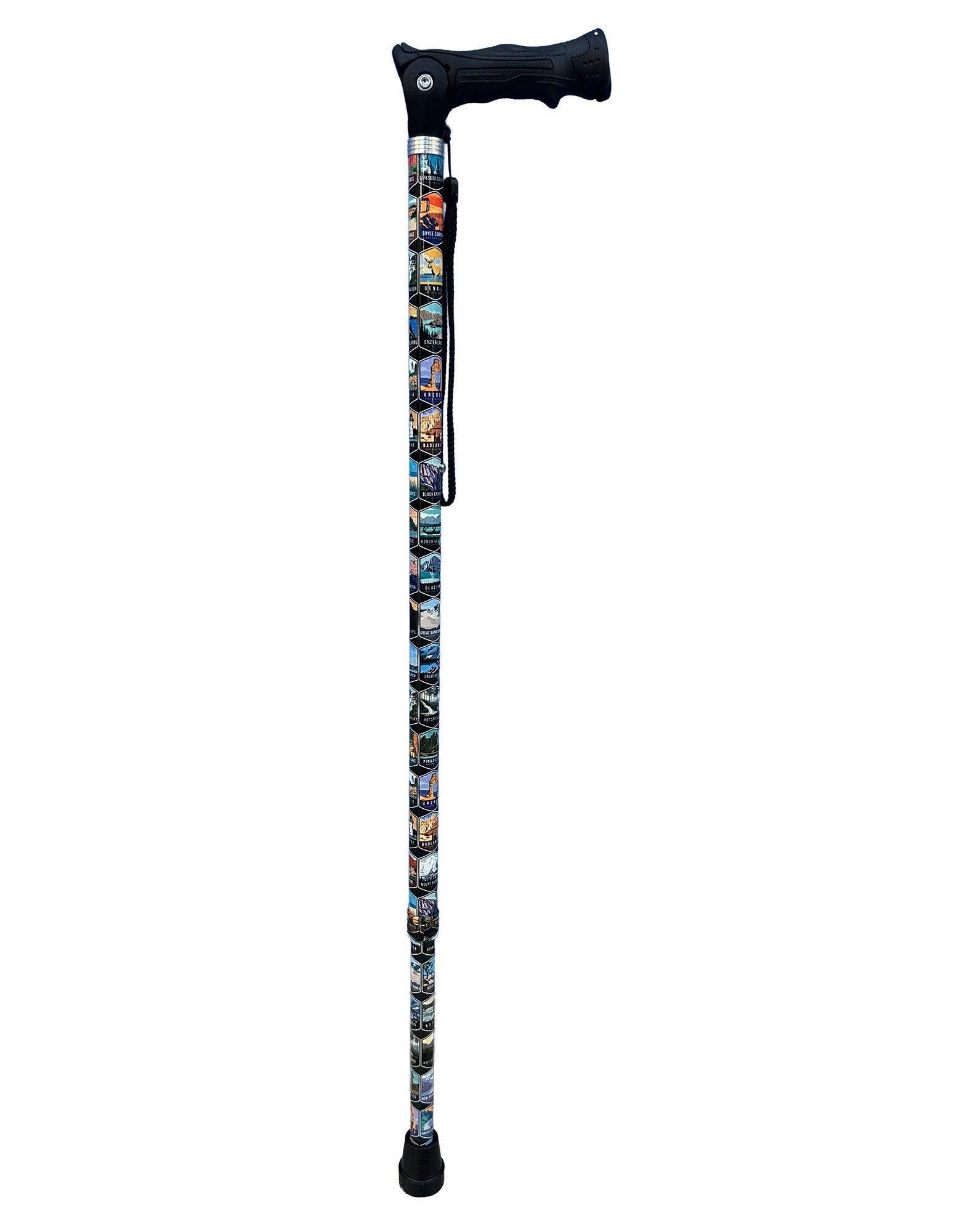 National Park Designer Adjustable Walking Hiking Staff