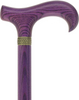 Derby Handle - XL Size - Extra Long & Strong (All Purple, Pewter Collar)