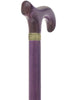 Vivid Purple Derby Cane with Premium Ash Wood Shaft