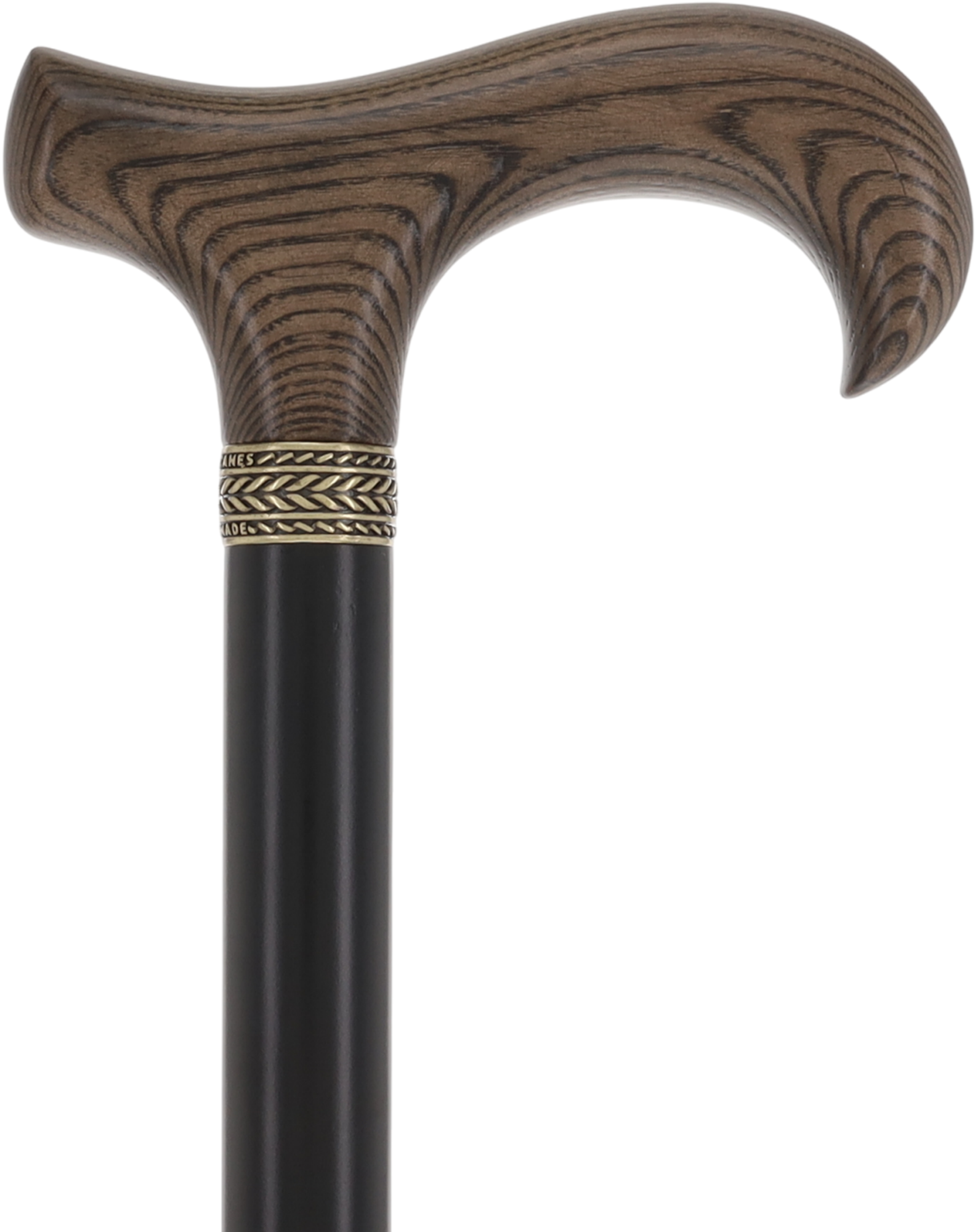 Derby Handle - XL Size - Extra Long & Strong (Expresso, Black, Pewter Collar)