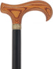 Royal Canes Classic Derby: Wood-Stained, Pewter Collar, 6 Color Options