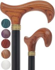 Royal Canes Extra Strength Classic Derby: 42.5" Extra Tall & Large Grip - 6 color options