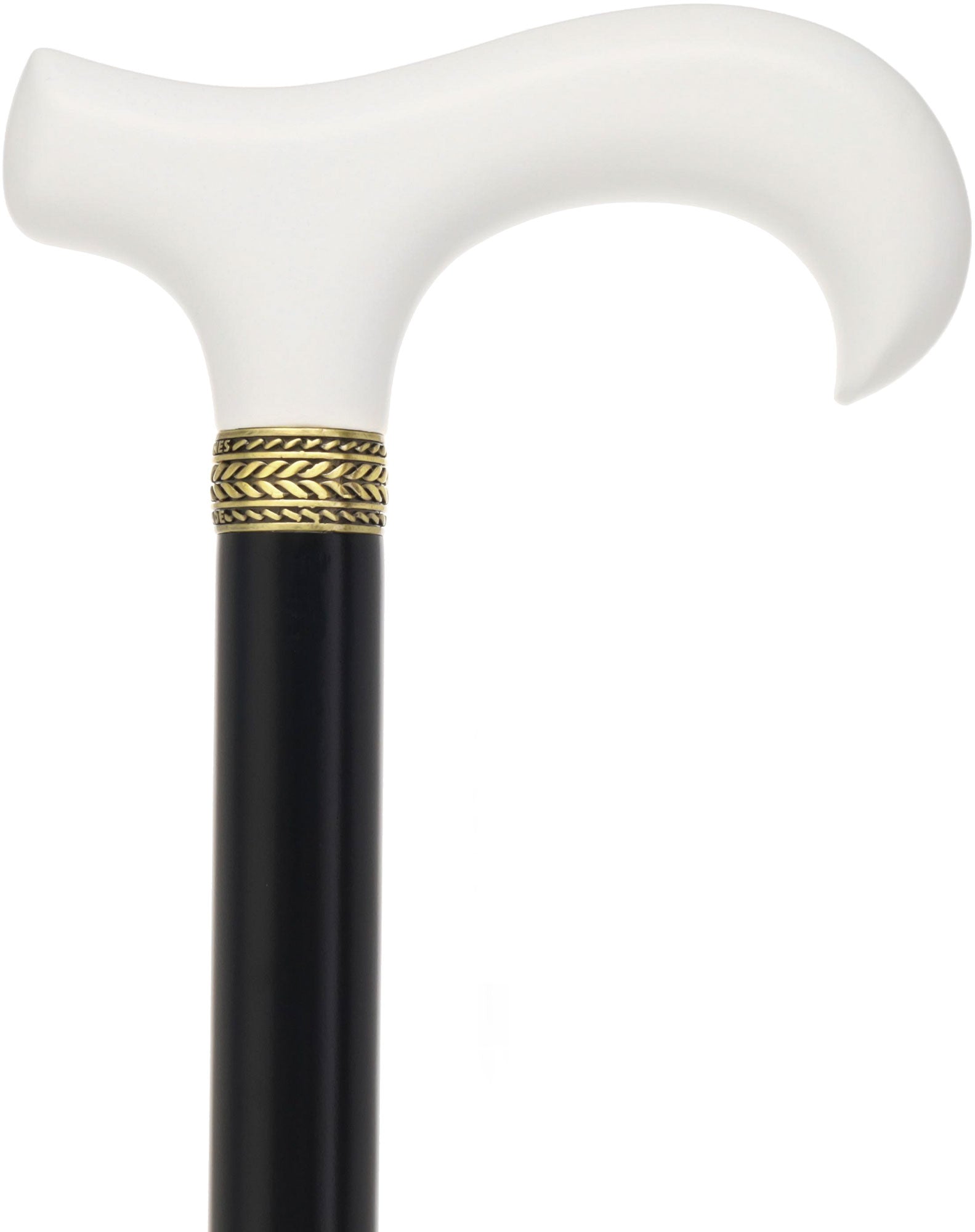 Royal Canes Standard Size Classic Derby: Wood-Stained, Pewter Collar, 6 Color Options
