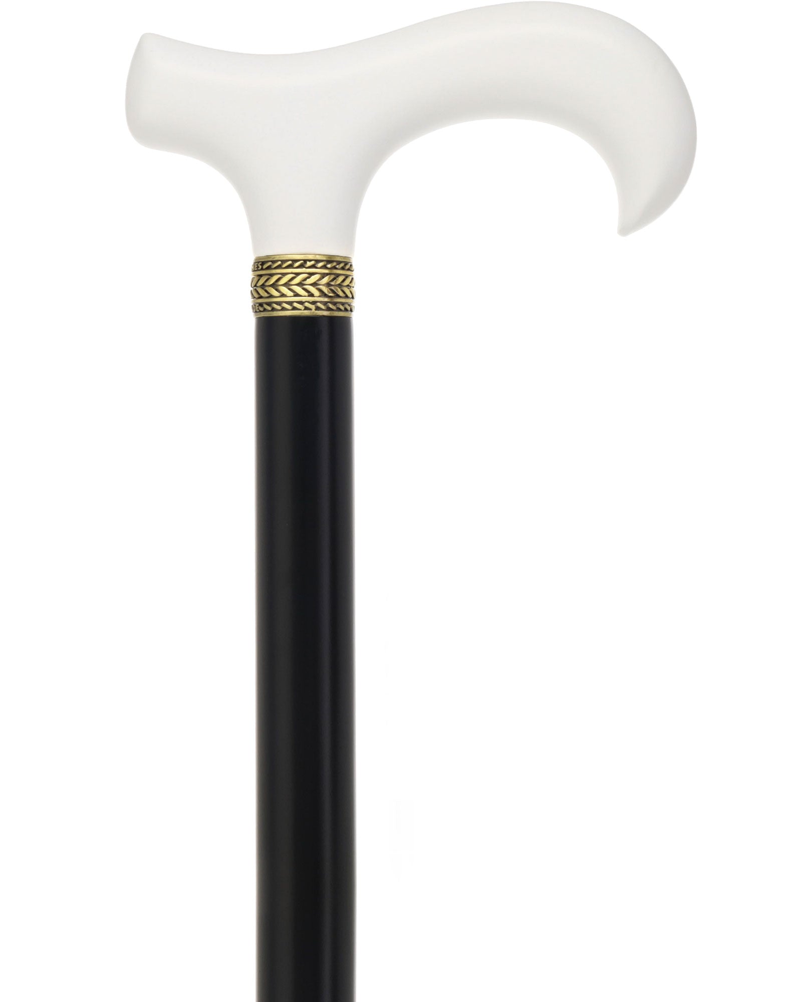 Royal Canes Standard Size Classic Derby: Wood-Stained, Pewter Collar, 6 Color Options