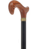 Royal Canes Classic Derby: Wood-Stained, Pewter Collar, 6 Color Options