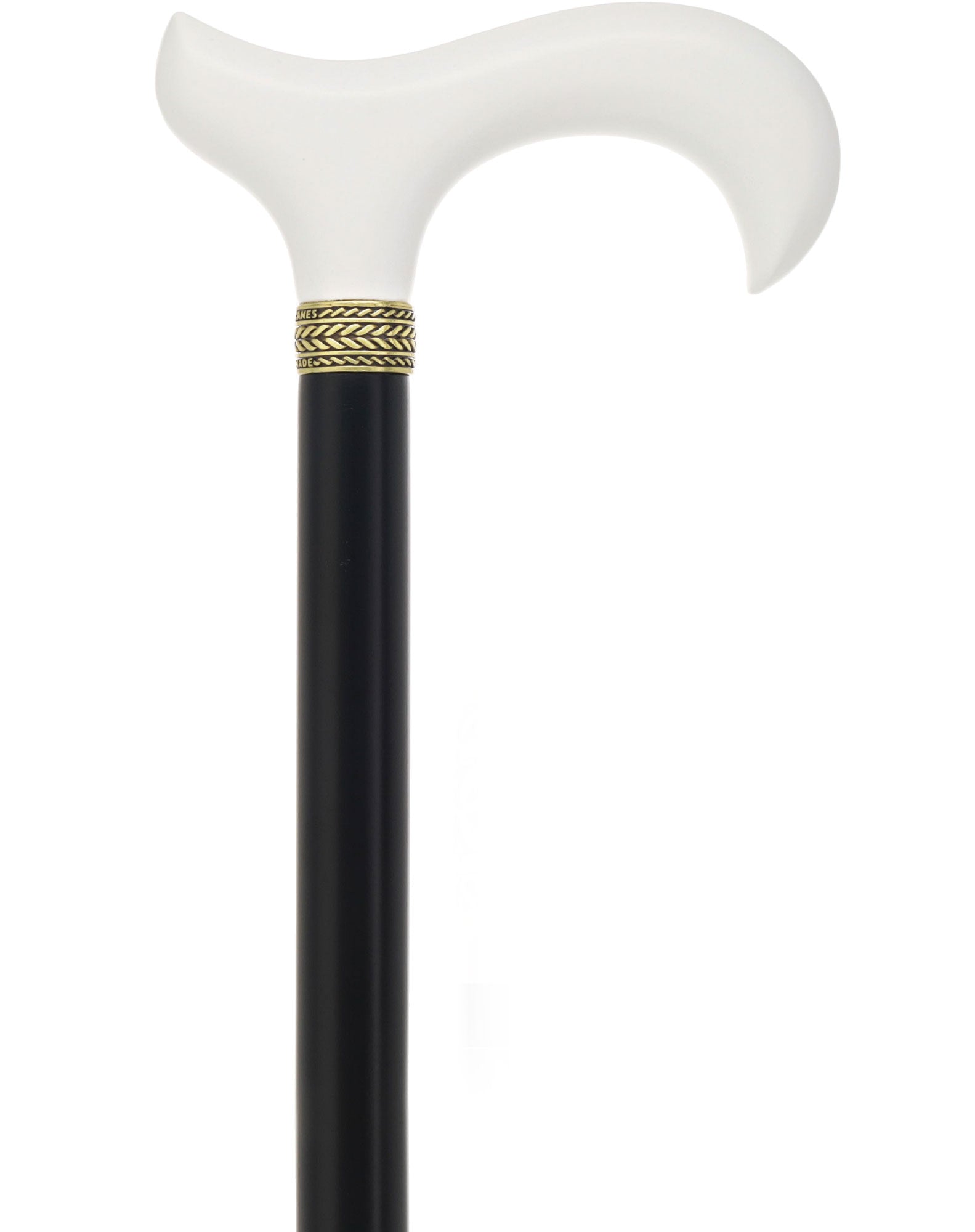 Royal Canes Standard Size Classic Derby: Wood-Stained, Pewter Collar, 6 Color Options