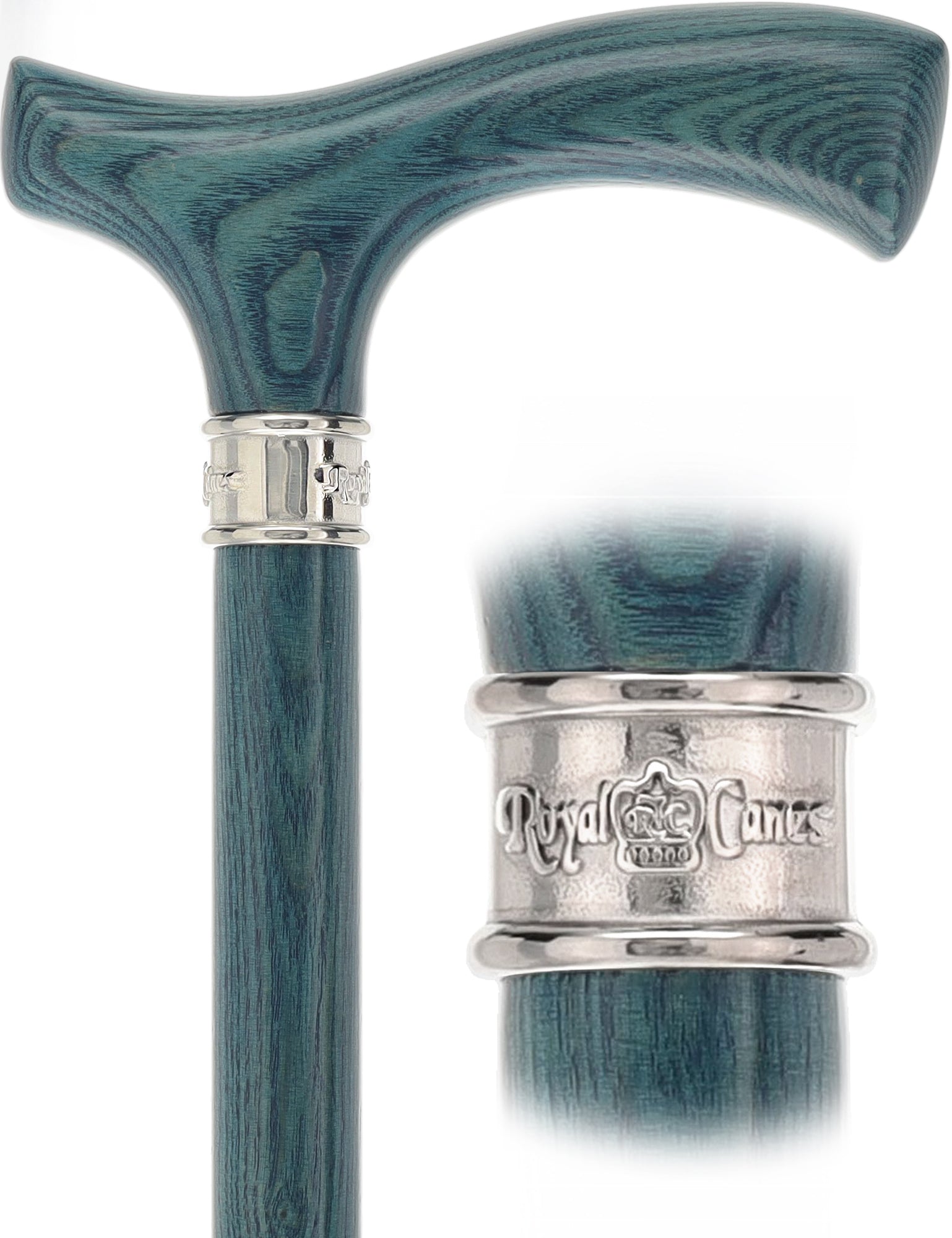 Royal Canes Fritz: Full-Color Wood Stain Collection (Matching Handle & Shaft)