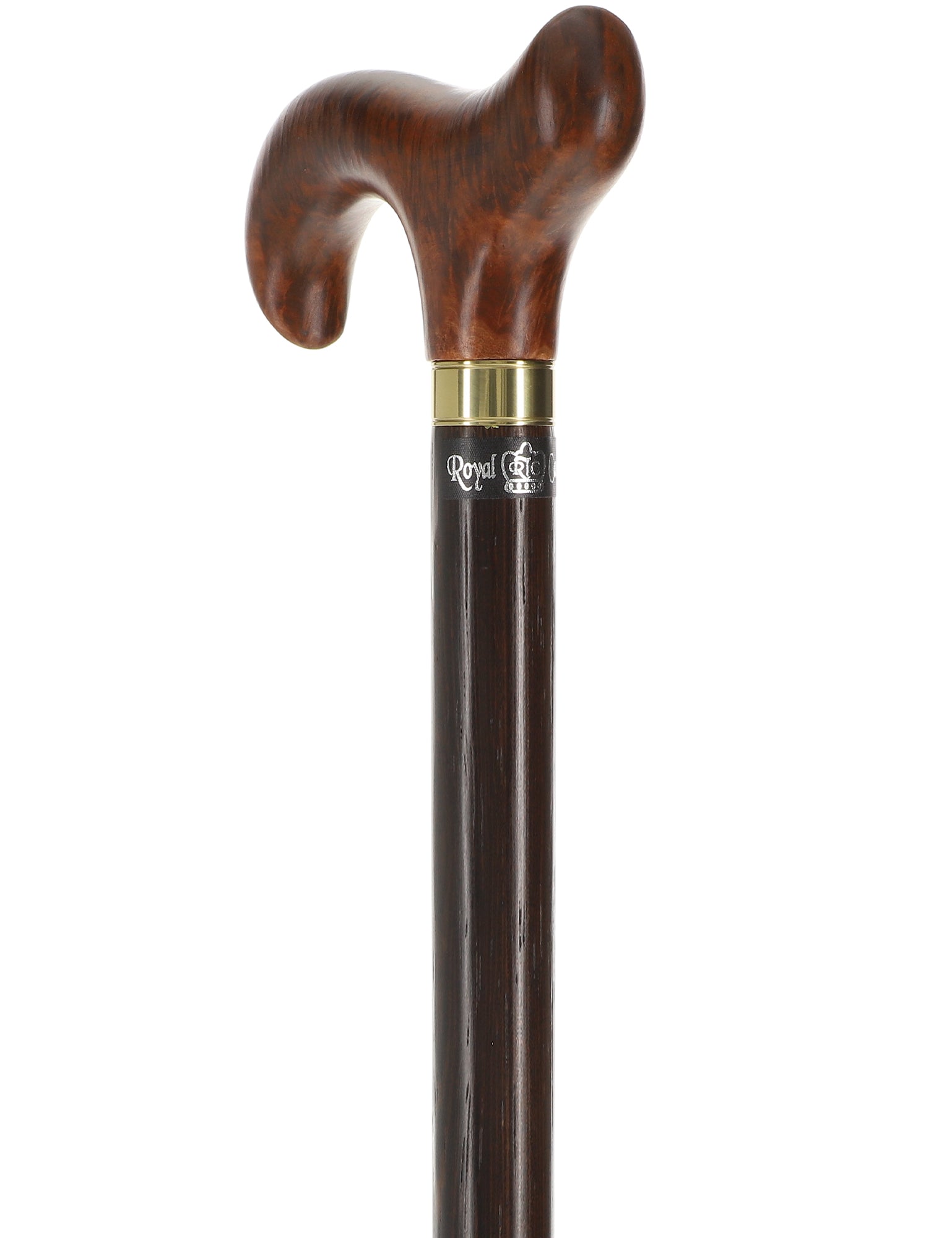 Australian Burl Wood Derby Cane: Premium, Textured Exotic Wood