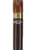 Australian Burl Wood Derby Cane: Premium, Textured Exotic Wood
