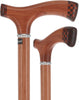 Rosewood 3D Fritz: Unique Inlay Checker Handle Walking Cane