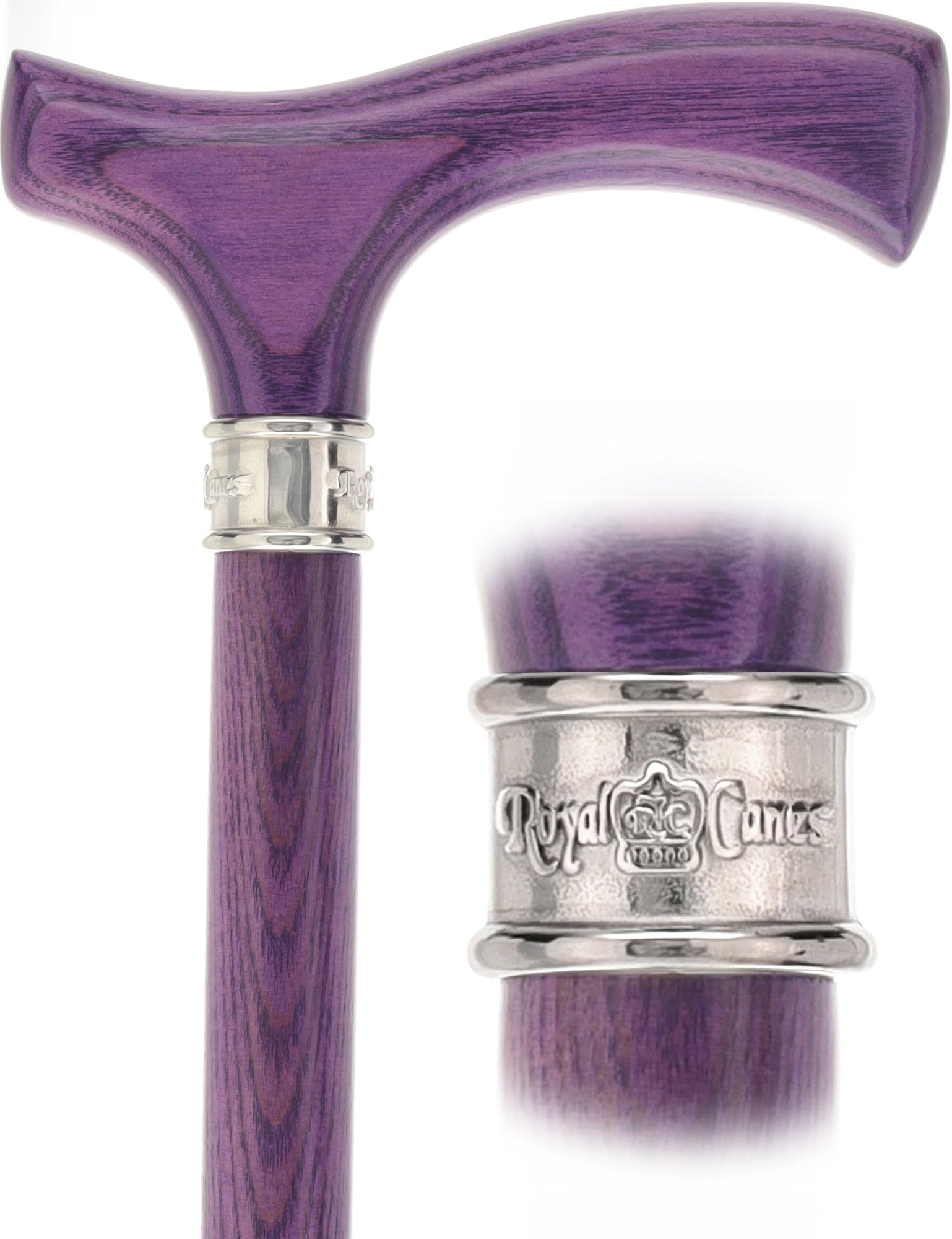 Royal Canes Fritz: Full-Color Wood Stain Collection (Matching Handle & Shaft)