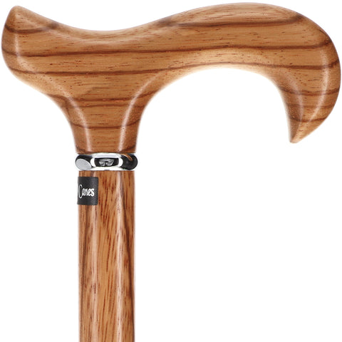 Genuine Rosewood Derby Cane: Luxuriously Rich & Exotic Wood