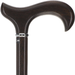 Scratch and Dent Wenge Derby Cane: Premium, Textured Exotic & Durable Wood V3462