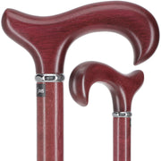 Exotic Amaranth 'Purpleheart' Cane: Collectible Unique Wood