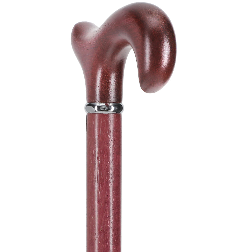 Exotic Amaranth 'Purpleheart' Cane: Collectible Unique Wood