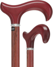 Exotic Amaranth 'Purpleheart' Cane: Collectible Unique Wood