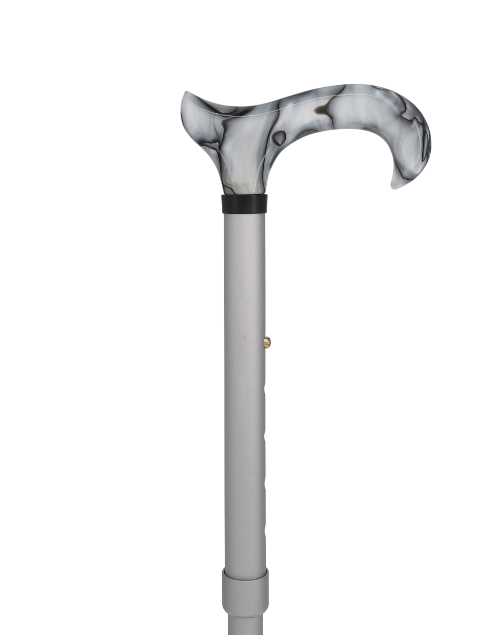 Stunning Acrylic Grey Pearlz Cane-Adjustable & Foldable