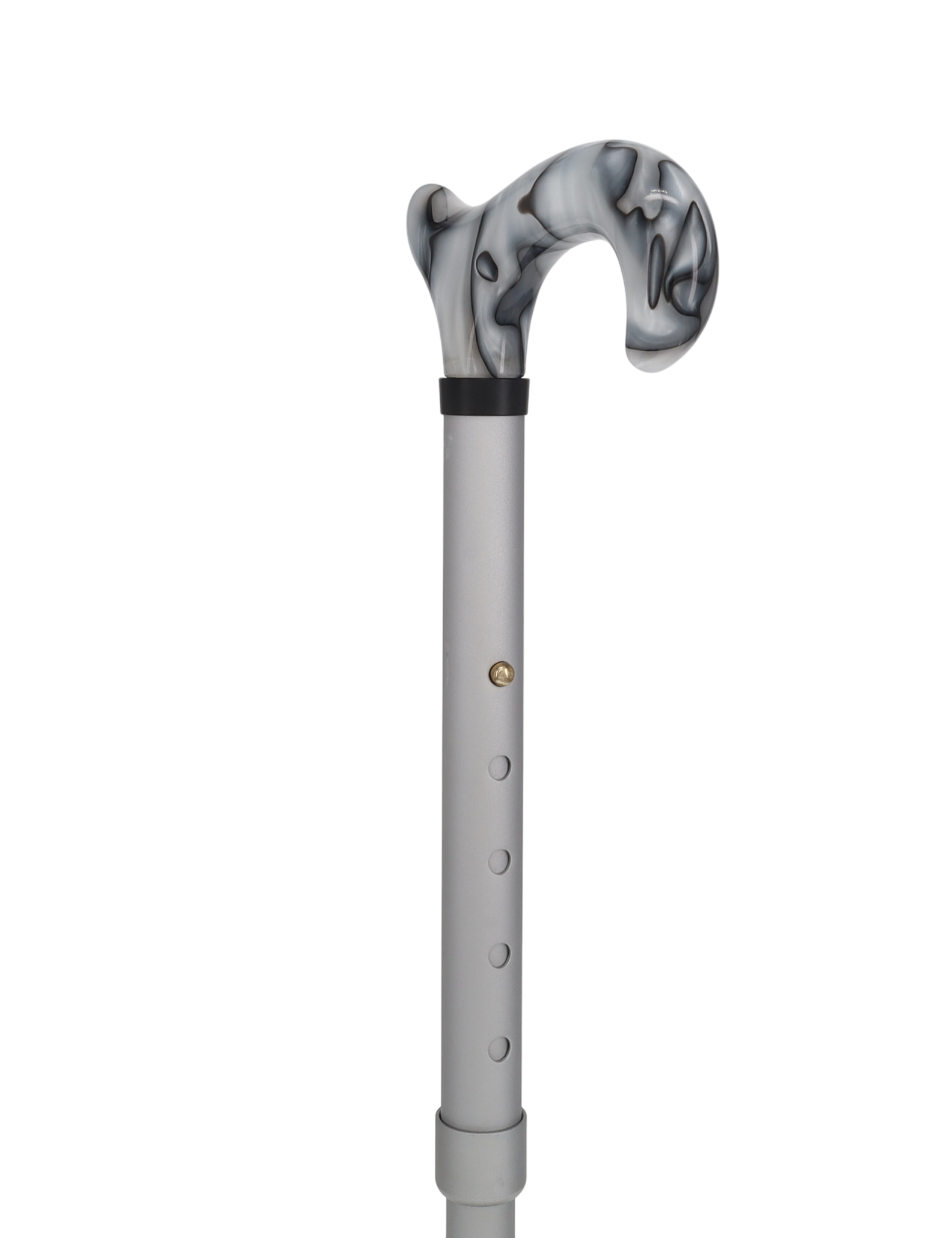 Stunning Acrylic Grey Pearlz Cane-Adjustable & Foldable
