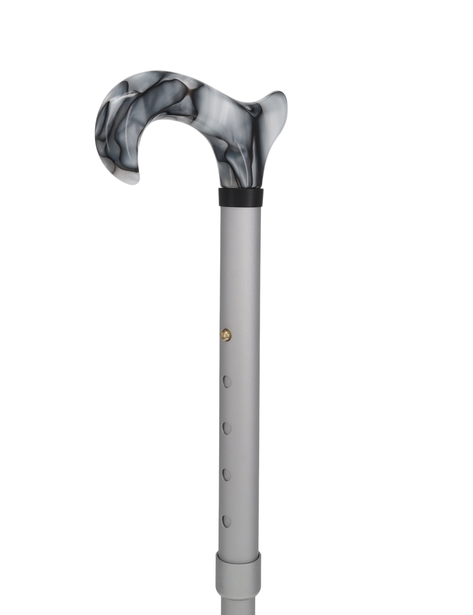 Stunning Acrylic Grey Pearlz Cane-Adjustable & Foldable