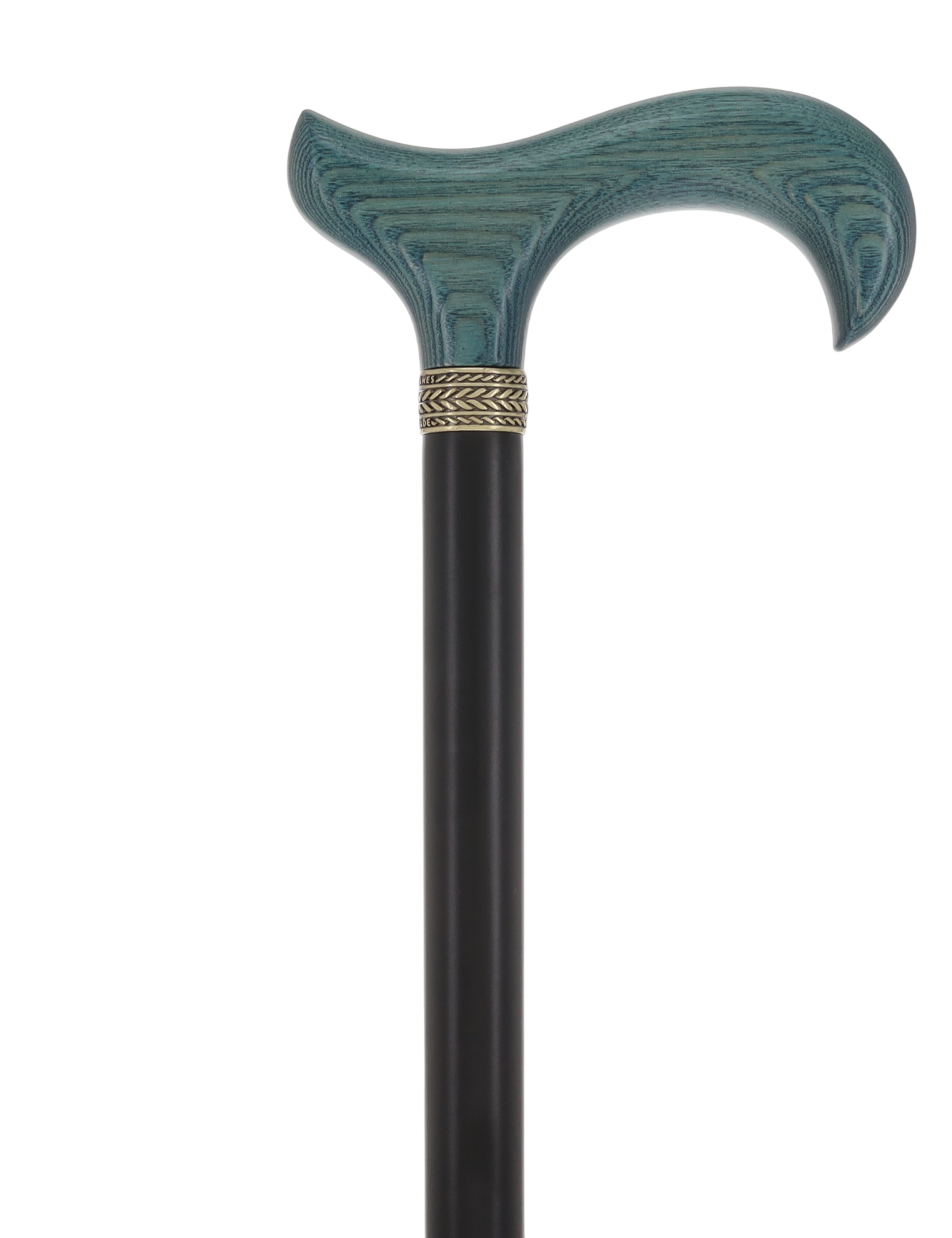 Derby Handle - Standard Size (Blue, Black, Pewter Collar)