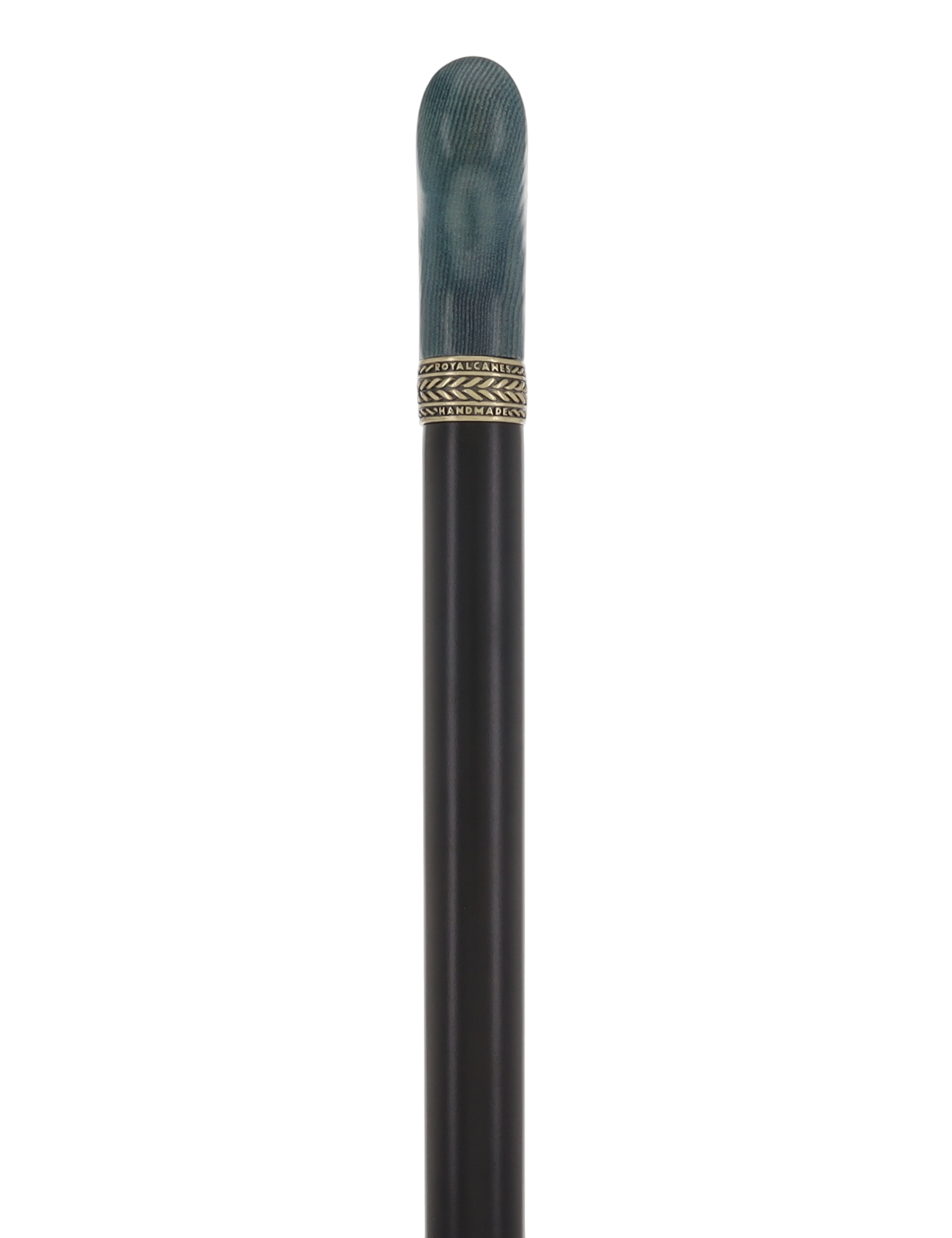 Derby Handle - Standard Size (Blue, Black, Pewter Collar)