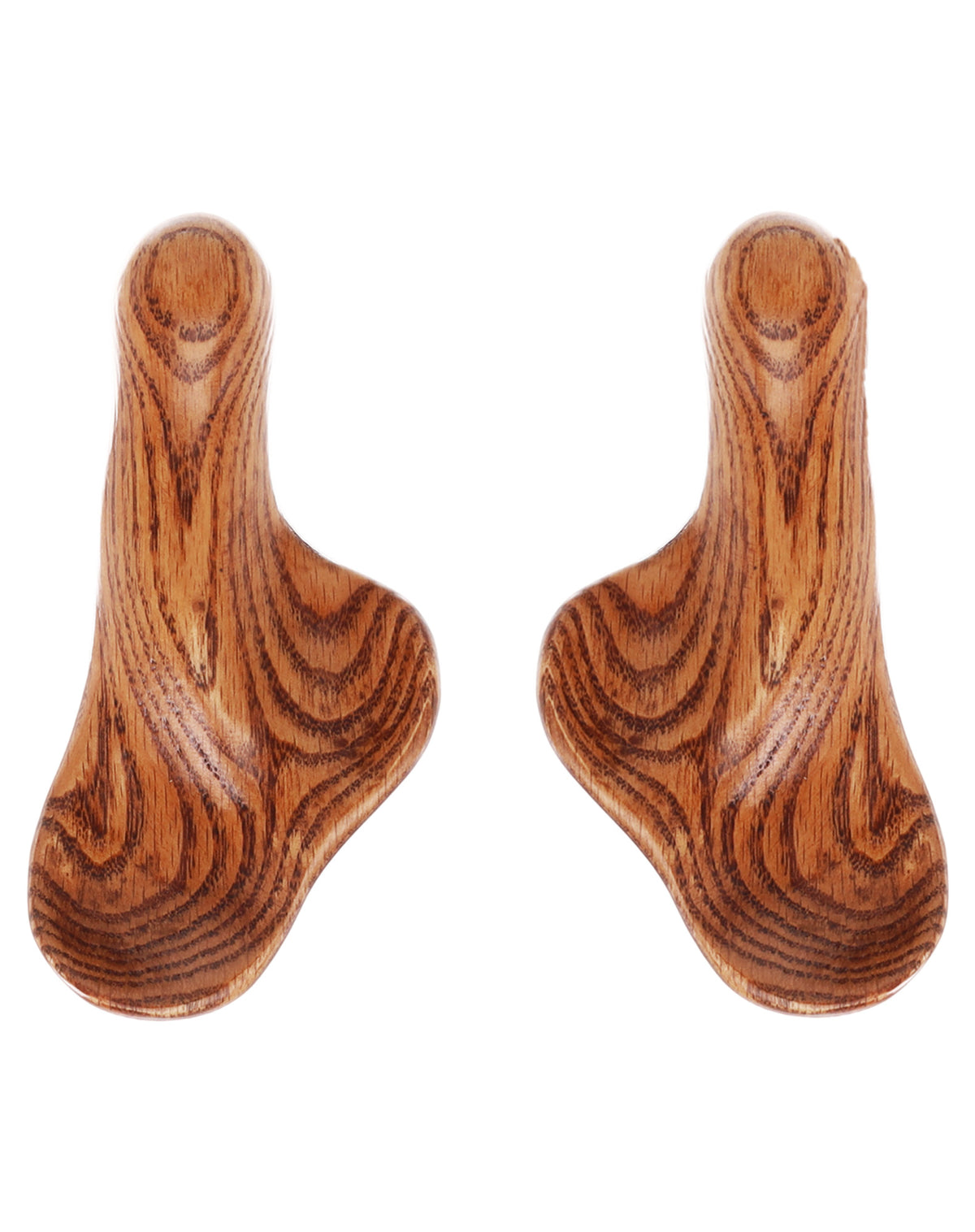 Luxury Oak Palm Grip Walking Cane - Ergonomic Comfort