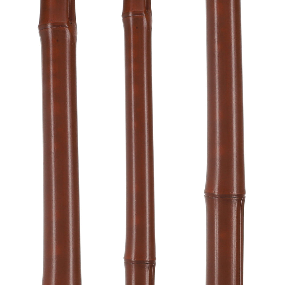 Bamboo Shaft Cane: Elegant Design, Black Beechwood Derby