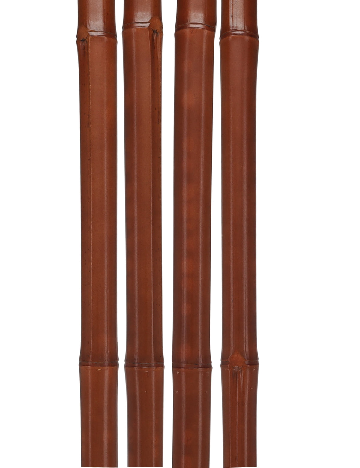 Bamboo Shaft Cane with Walnut Derby Handle: Elegant Design