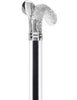 Crystal Elegance Chrome Fritz Cane with Invisible Acrylic Shaft Options