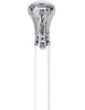 Crystal Elegance Chrome Knob Cane with Invisible Acrylic Shaft Options