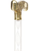 Make It Yours: Invisible Clear Shaft w/ Premium Brass Cane