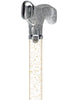 Make It Yours: Invisible Clear Shaft w/ Premium Chrome Brass Cane