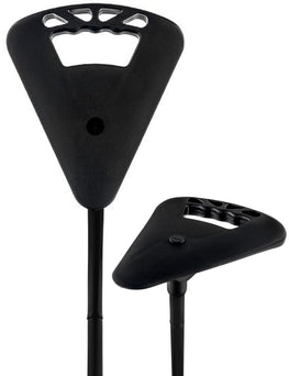 Flipstick: Folding Seat Cane Black - Incl. Bag, Non-Adj.