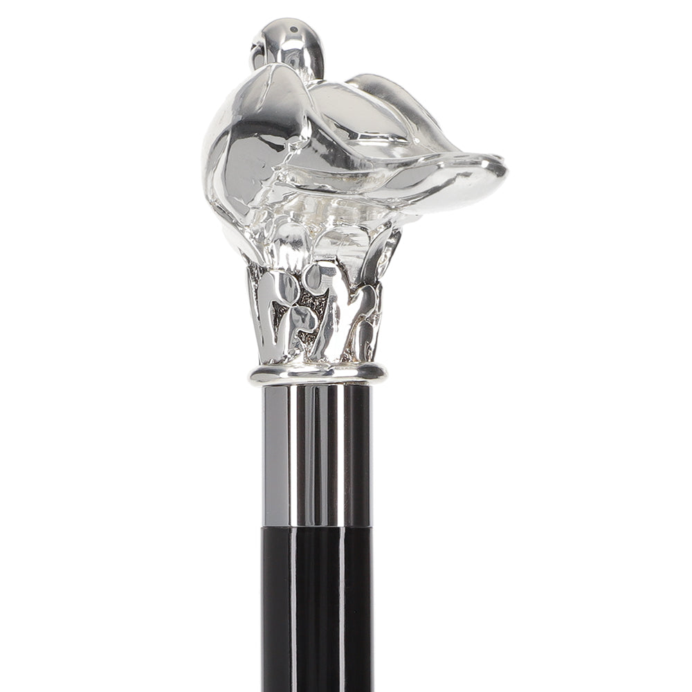 Italian Import 925r Silver Swan Stick - Agatha Christie's Poirot