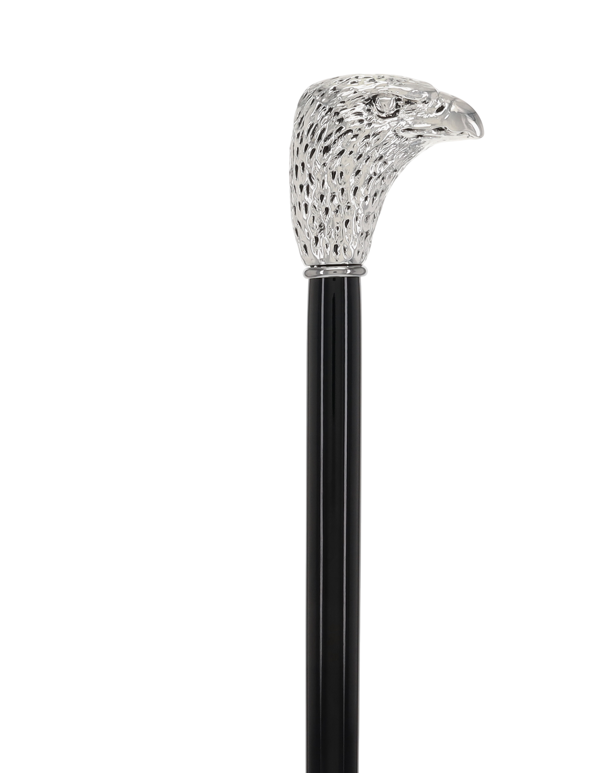 Italian Import:925 silver plating on the Falcon Head Walking Stick