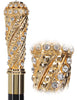 Italian Luxury: Exclusive 24K Gold & Swarovski Crystal Stick